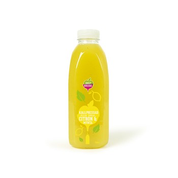 Citron och Myntajuice